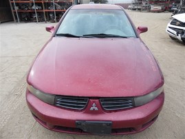 2002 MITSUBISHI GALANT ES 4DR RED 2.4 AT 193909